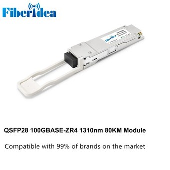 100GBASE  ZR4  QSFP{{2}km  LC DDM